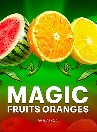 ภาพเกม Magic Fruits Oranges จากค่าย Wazdan ที่ใช้ประกอบหัวข้อ 98m vip